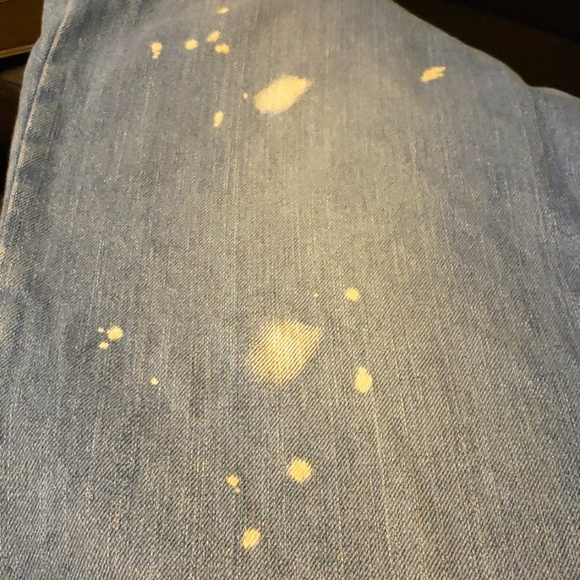 Universal Thread™ High Rise Relaxed Straight Ankle Jeans w/Splatter Detail 27R - Picture 8 of 10